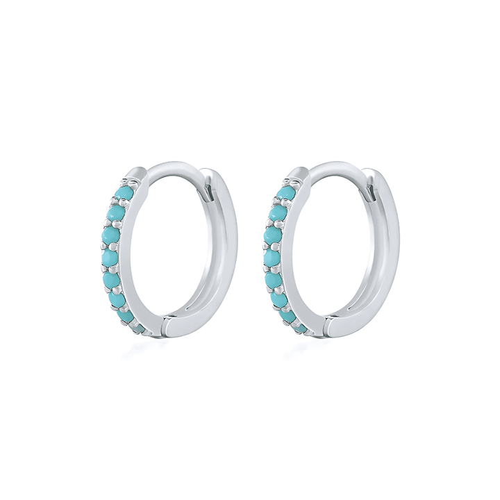 REFINED S925 THIN HOOP EARRINGS