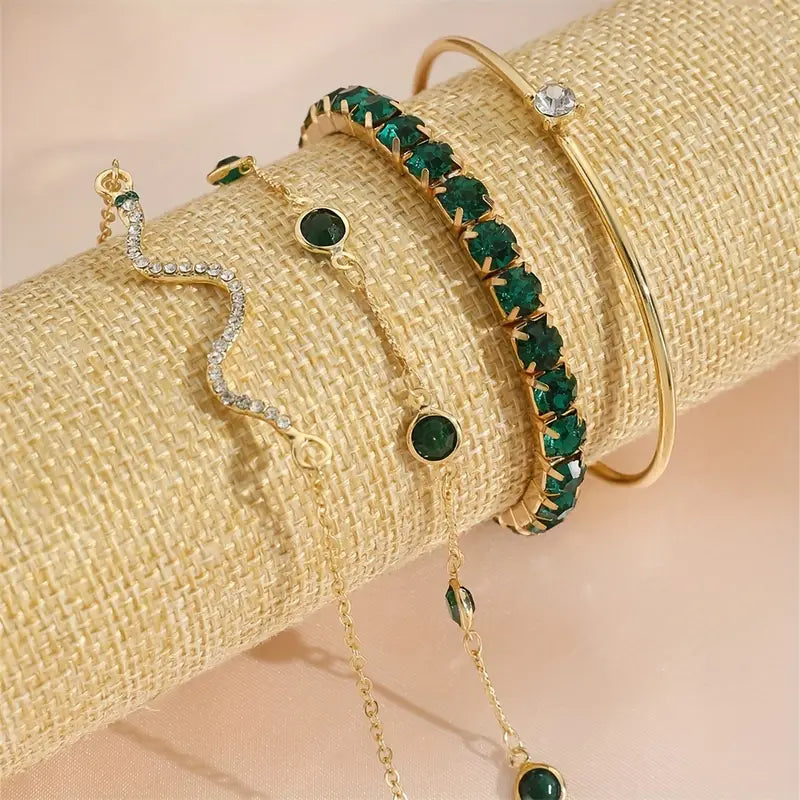 Verdant Crown armbandsset